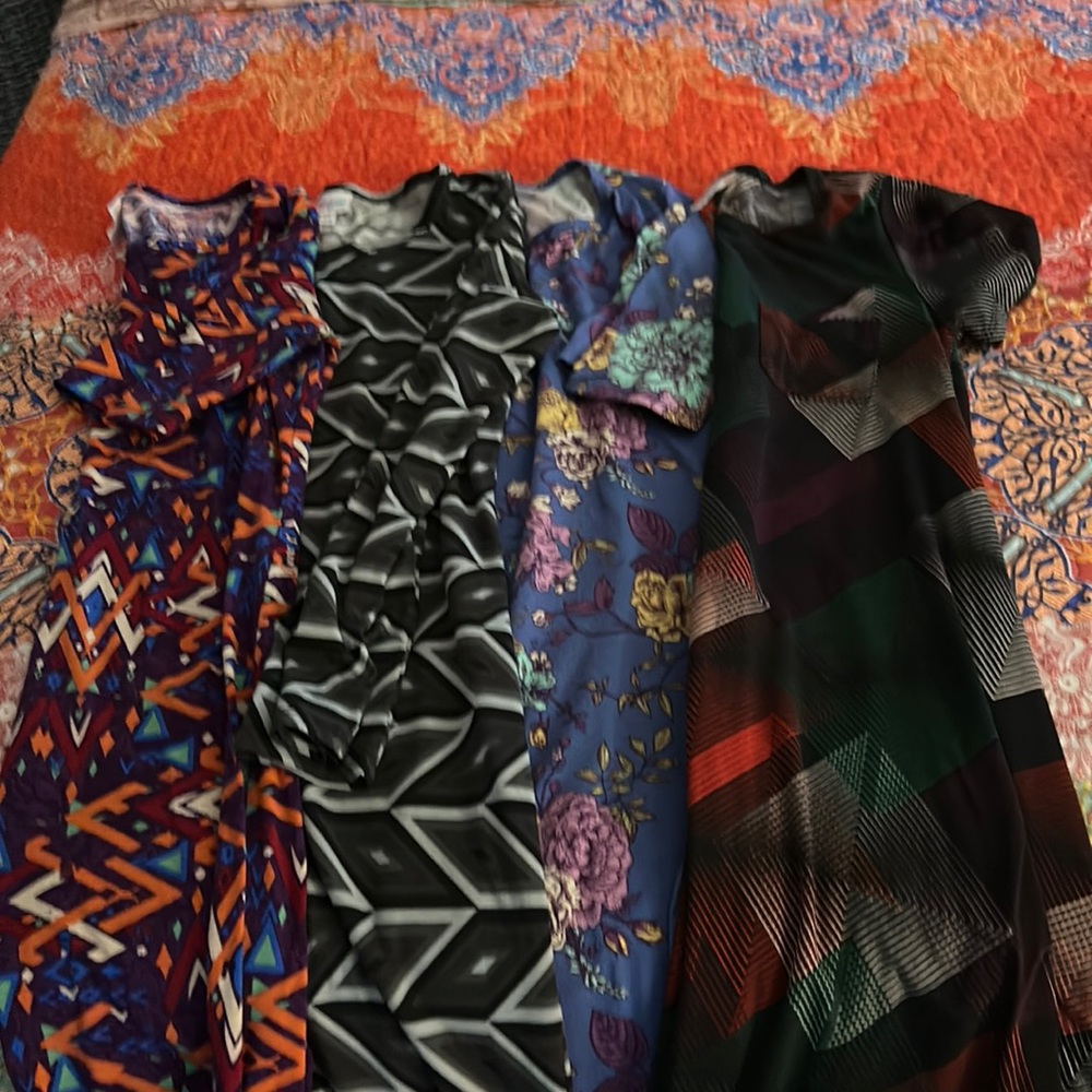 Bundle of 4 LuLaRoe Dresses